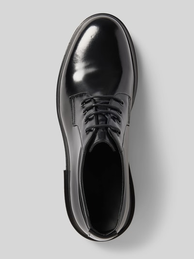 CK Calvin Klein Derby van leer, model 'POSTMAN' Zwart - 4