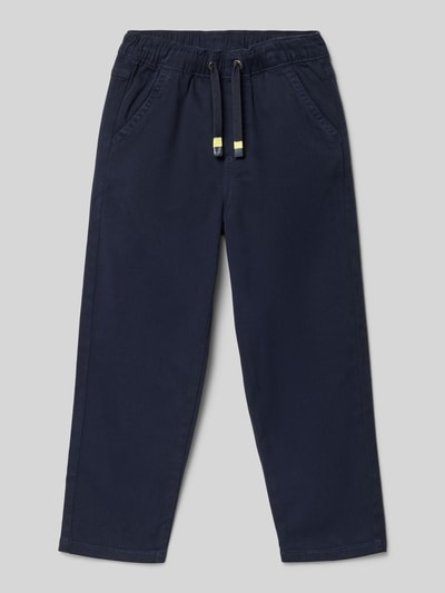 Produktfoto, Slim Fit Chino aus Baumwoll-Mix von s.Oliver RED LABEL, jednolity kolor, krój slim fit, bawełniany materiał, elastyczny pas, kieszenie boczne i tylne