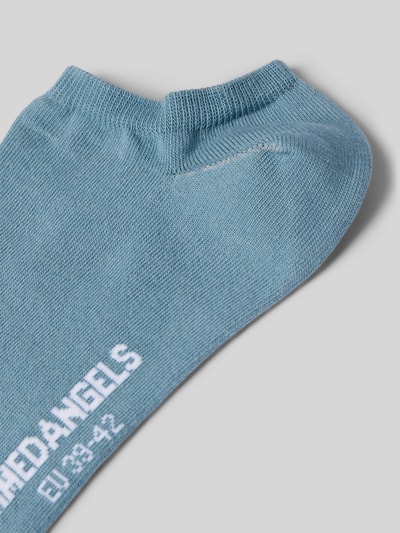 Armedangels Krótkie skarpety z detalem z logo model ‘SAALVO’ Niebieski 2