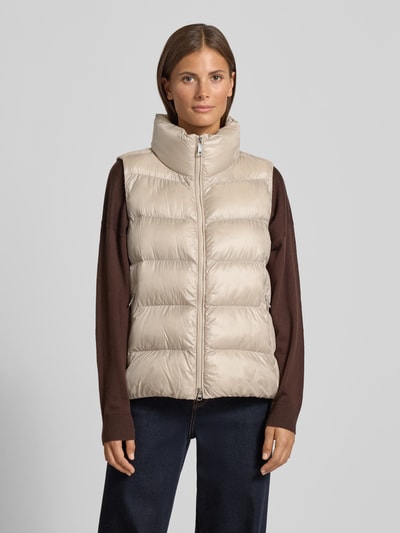 Fuchs Schmitt Steppweste mit Stehkragen Ecru 4