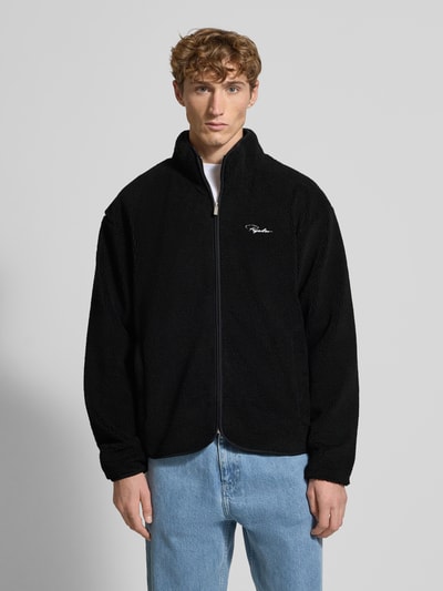 Pegador Fleecejacke mit Seitentaschen Modell 'Signar' Black 4