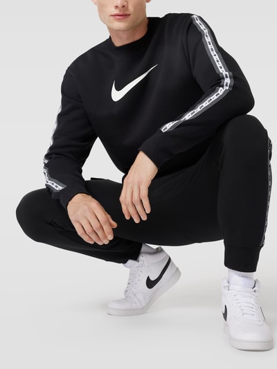 Nike Sweatpants mit Galonstreifen Black 1