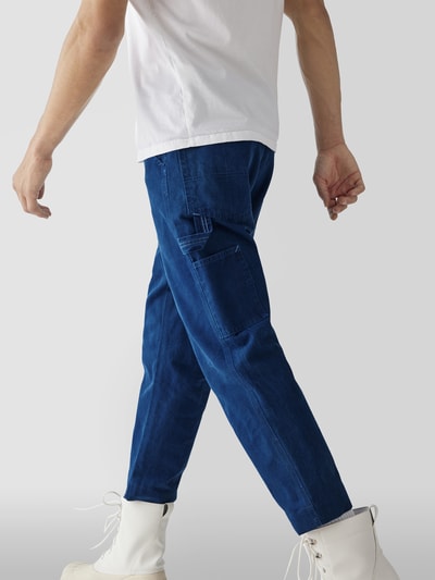 Greg Lauren Relaxed Fit Jeans im Used-Look Blau 6