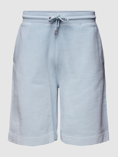 BOSS Orange Sweatshorts mit Label-Print Modell 'Sefadebasic' Hellblau 2