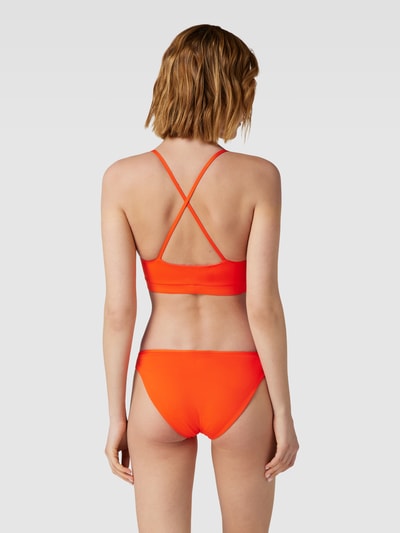Mymarini Top bikini na cienkich ramiączkach Pomarańczowy 4