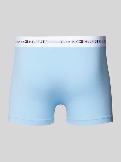 Tommy Hilfiger Trunks mit elastischem Label-Bund im 3er-Pack Blau 3