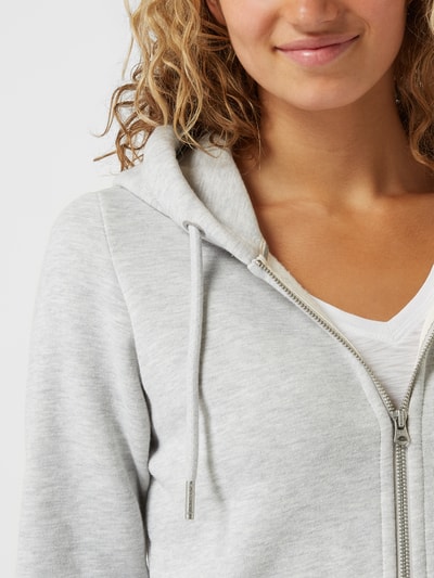 Superdry Sweatjacke mit Kapuze Hellgrau Melange 3