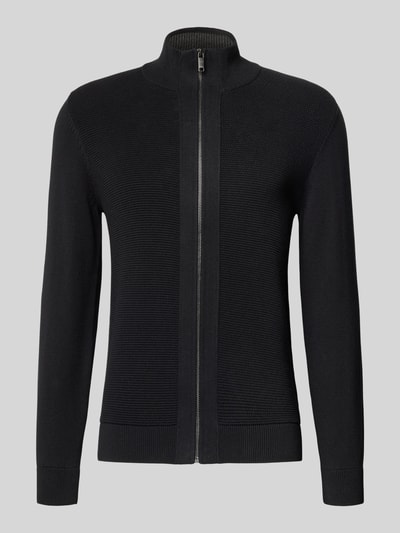 MCNEAL Kurtka z dzianiny ze stójką Czarny 2