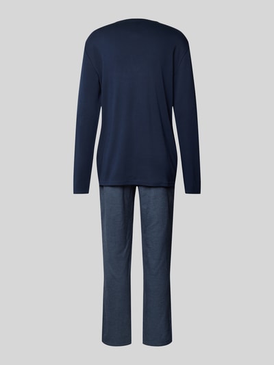 Emporio Armani Pyjama met labeldetail Marineblauw - 3