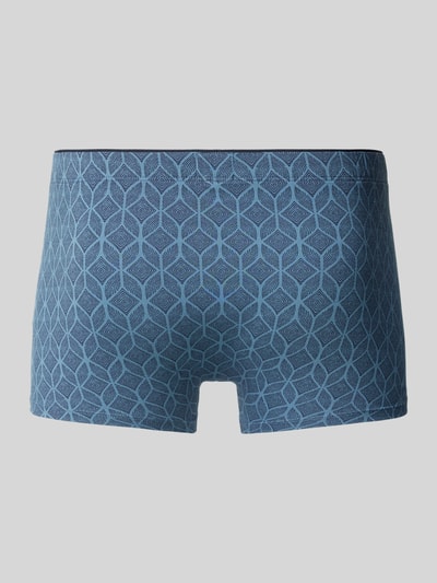 Schiesser Trunks mit Label-Detail Dunkelblau 3