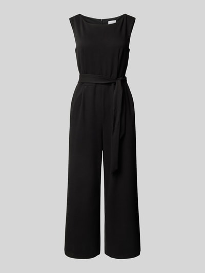 Jake*s Collection Jumpsuit met tailleriem Zwart - 2