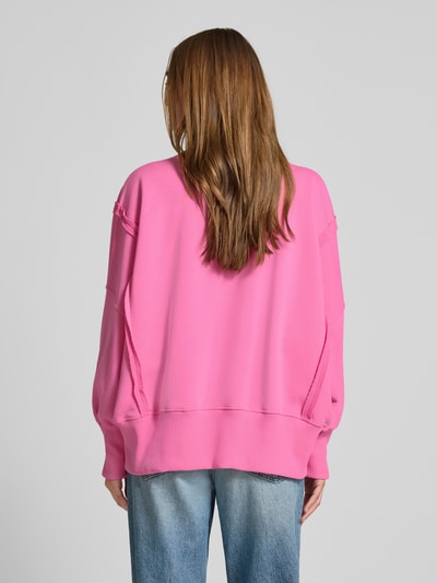 miss goodlife Sweatshirt mit Motiv-Print und Rundhalsausschnitt Hellrosa 5