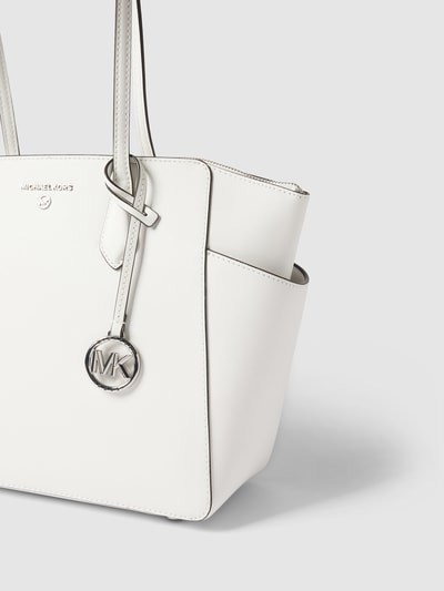 MICHAEL Michael Kors Torba tote z aplikacją z logo model ‘MARILYN’ Biały 3