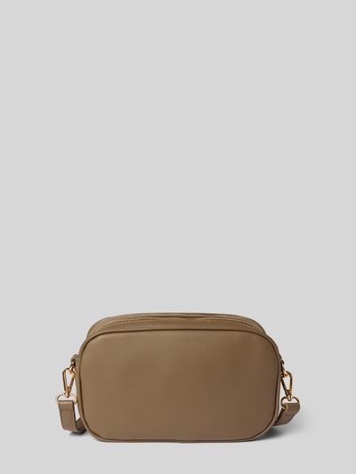 Seidenfelt Umhängetasche in Leder-Optik Modell 'Nelma' Khaki 4