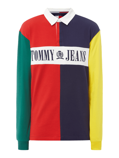 Tommy Jeans Rugby-Shirt mit Logo-Stickerei Marine 2