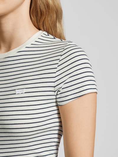 Levi's® T-shirt met labelstitching Offwhite - 3