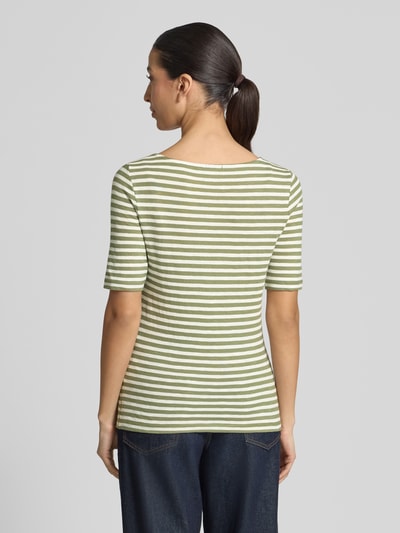 s.Oliver RED LABEL Relaxed Fit T-Shirt aus reiner Baumwolle Lind 5