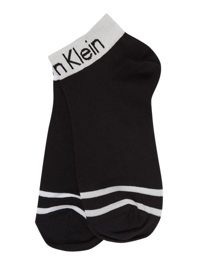 CK Calvin Klein Sneakersocken im 2er-Pack Black 1