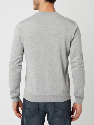 Lacoste Pullover aus Wollmischung  Silber Melange 5