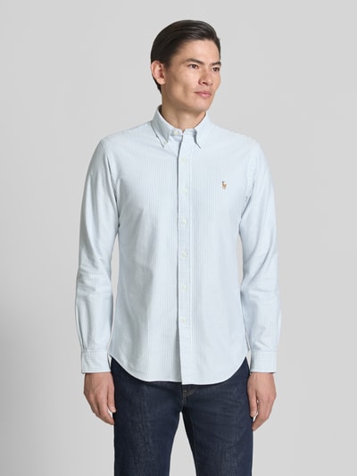 Polo Ralph Lauren Regular Fit Freizeithemd aus reiner Baumwolle Bleu 4