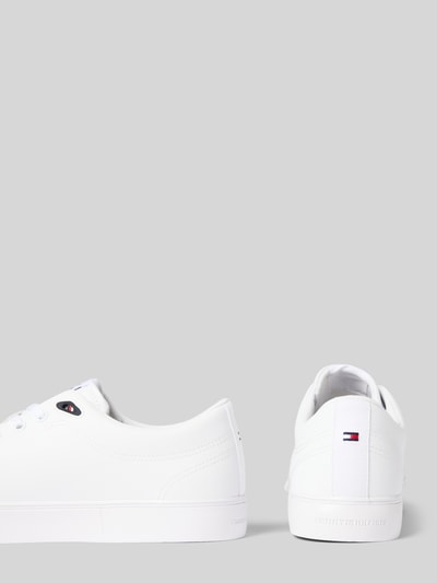 Tommy Hilfiger Low Top Sneaker mit Label Print Weiss 2