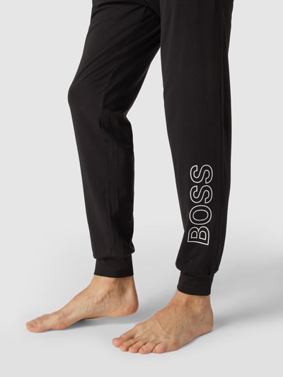 BOSS Sweatpants mit Brand-Schriftzug Black 3