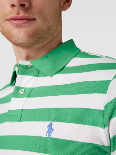 Polo Ralph Lauren Poloshirt mit Logo-Stickerei Gruen 3