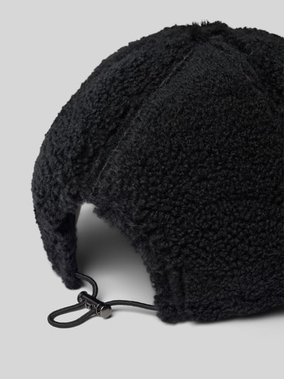 Loevenich Czapka z daszkiem z futerka Czarny 3