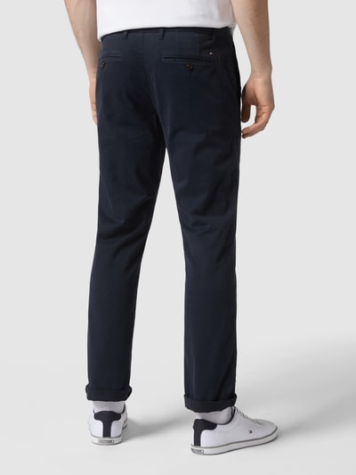 Tommy Hilfiger Straight Fit Chino mit hohem Stretch-Anteil Modell 'Denton' - 'Flex Technology' Marine 5