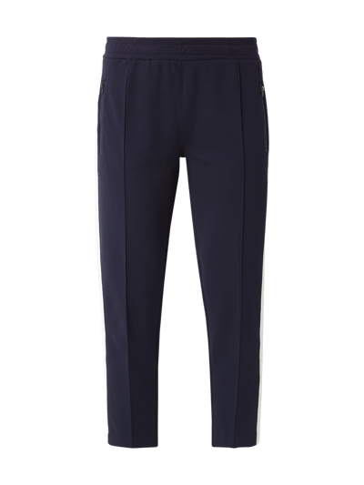 Marc O'Polo Denim Track Pants mit fixierten Bügelfalten  Marine 2