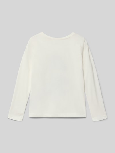 s.Oliver RED LABEL Regular fit shirt met lange mouwen van puur katoen Ecru - 3