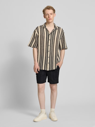 Only & Sons Korte broek met elastische band en achterzak Zwart - 1