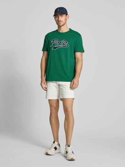 Polo Ralph Lauren T-Shirt mit Label-Badge Gruen 1