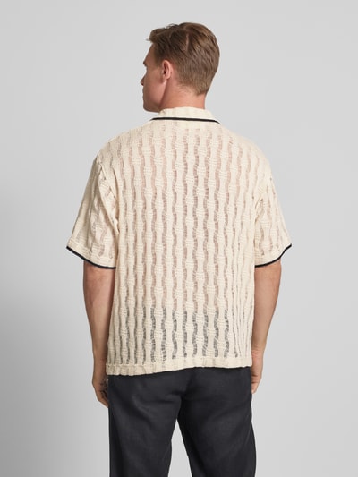 WOODBIRD Freizeithemd mit Knopfleiste Modell 'Sunny' Offwhite 5