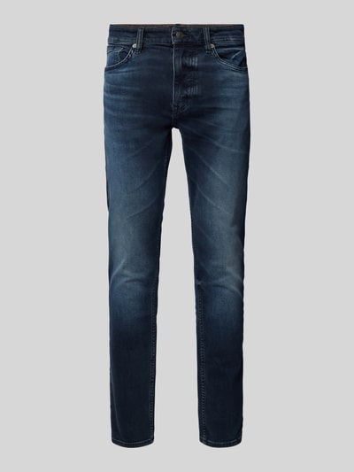 BOSS Orange Slim Fit Jeans im 5-Pocket-Design Modell 'DELAWARE' Jeansblau 2