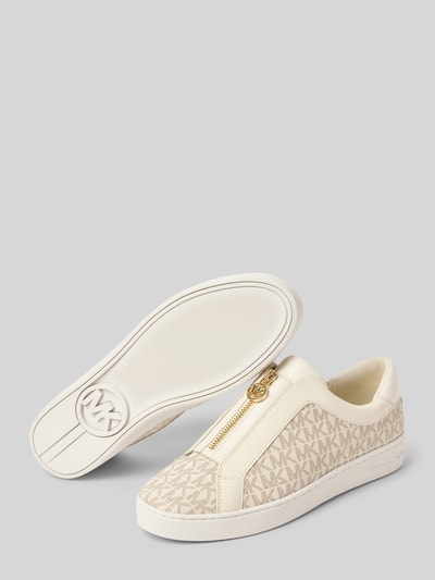MICHAEL Michael Kors Sneaker mit Reißverschluss Modell 'KEATON' Ecru 4