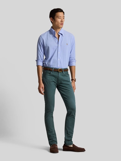 Polo Ralph Lauren Regular Fit Freizeithemd aus reiner Baumwolle Hellblau 1