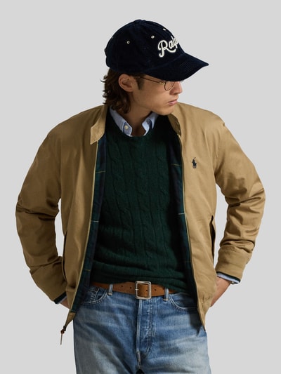 Polo Ralph Lauren regular fit blouson van puur katoen Beige - 4