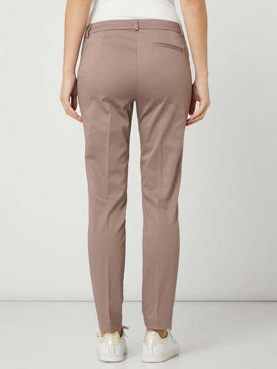 Montego Stoffhose in schmaler Passform mit Stretch-Anteil  Taupe 5