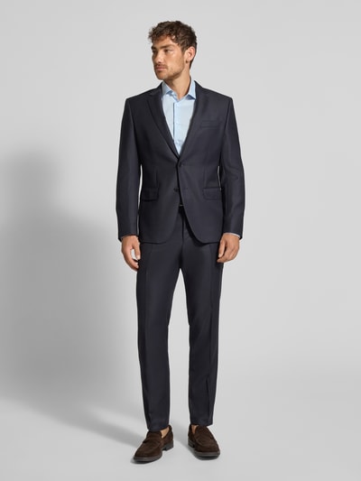 Tommy Hilfiger Tailored Koszula biznesowa o kroju slim fit z kołnierzykiem typu kent Błękitny 1