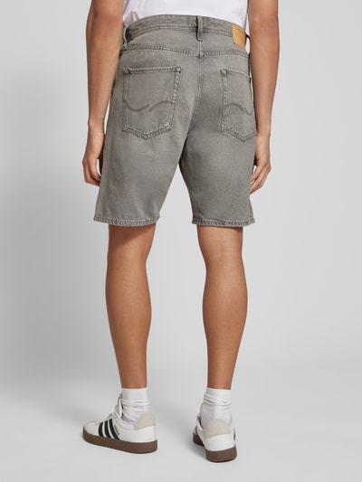 Jack & Jones Loose Fit Jeansshorts im 5-Pocket-Design Modell 'TONY' Hellgrau 5
