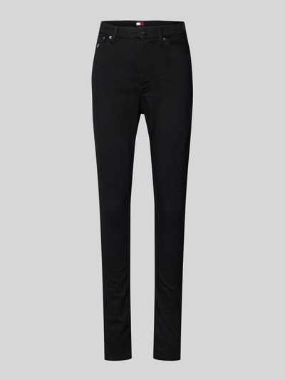 Tommy Jeans Skinny Fit Jeans im 5-Pocket-Design Modell 'SYLVIA' Black 2