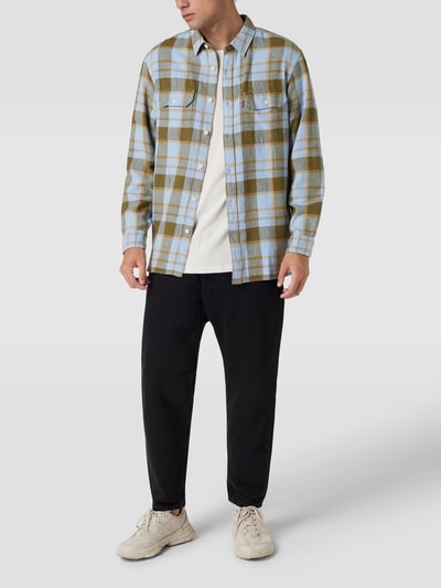 Levi's® Freizeithemd mit Allover-Muster Modell 'Jackson' Flieder 1