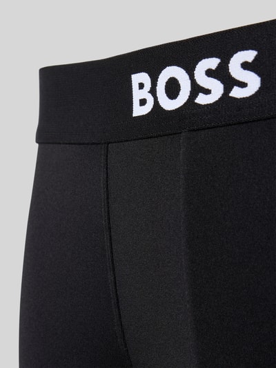 BOSS Obcisłe bokserki z elastycznym pas z logo model 'MICRO ONE' Czarny 2