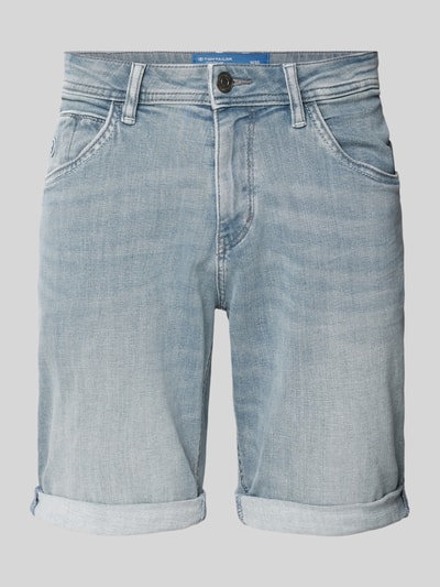 Tom Tailor Regular Fit Jeansshorts im 5-Pocket-Design Mittelgrau 2