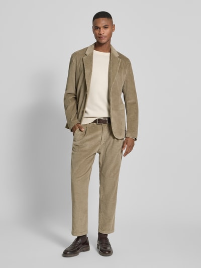 Drykorn 2-knoops colbert met reverskraag Beige - 1