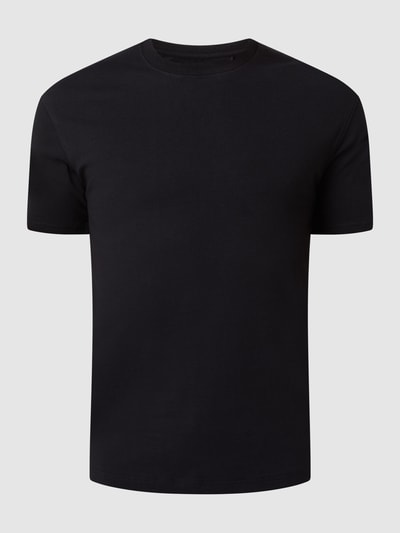 Jack & Jones T-shirt z bawełny z okrągłym dekoltem Czarny 2