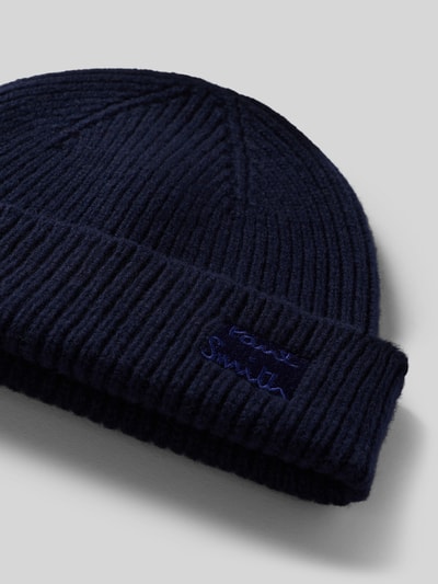 Paul Smith Beanie aus Woll-Kaschmir-Mix Marine 2