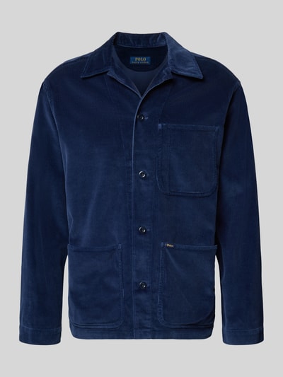 Polo Ralph Lauren Overhemdjack met steekzakken Marineblauw - 2