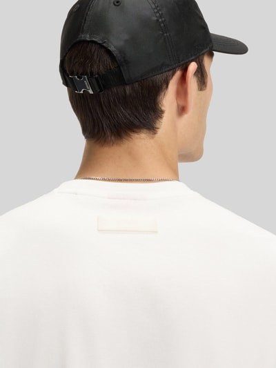 HUGO T-shirt o kroju slim fit z czystej bawełny model ‘DIMERSTEE’ Złamany biały 3